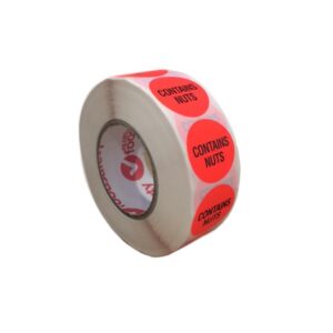 FSL-Contains-Nuts-24mm-Removable-Food-Advisory-Sticker-Roll-of-1000-FAL1R