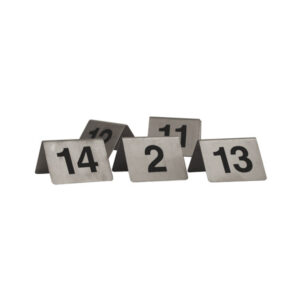 Table-Number-Set-S/Steel-A-Frame-1-10-57810