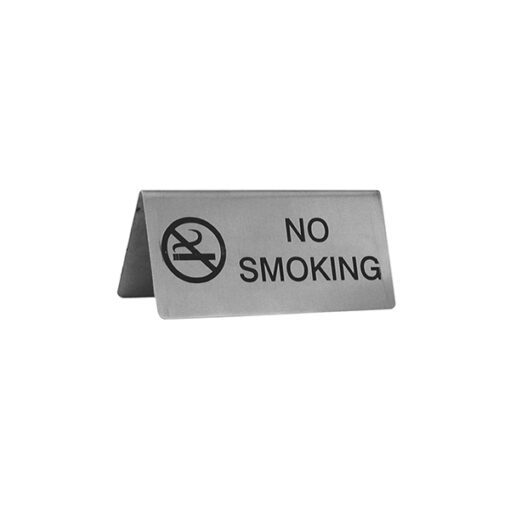 Table Sign A Frame S/Steel No Smoking-57805