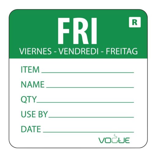 Vogue-Removable-Day-of-the-Week-Label-Friday-Green---500-per-Roll-DL070