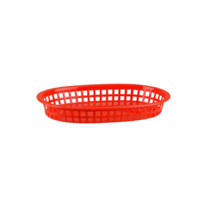 Bread-Basket-Rectangular-Polypropylene-Red-270x180x40mm