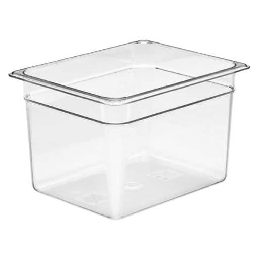 Polycarb Food Pan 1/2 Size GN 200mm Clear
