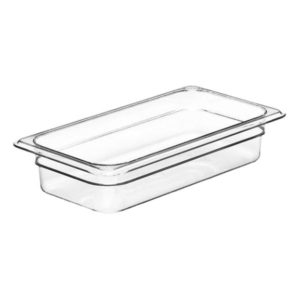 Polycarb Food Pan 1/4 Size GN 65mm Clear